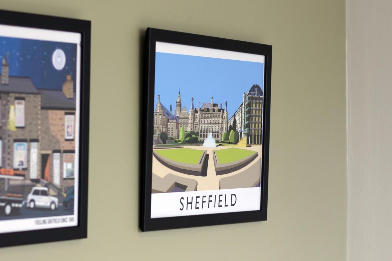 Apartamento West Bar Penthouse Free Parking Sheffield Exterior foto