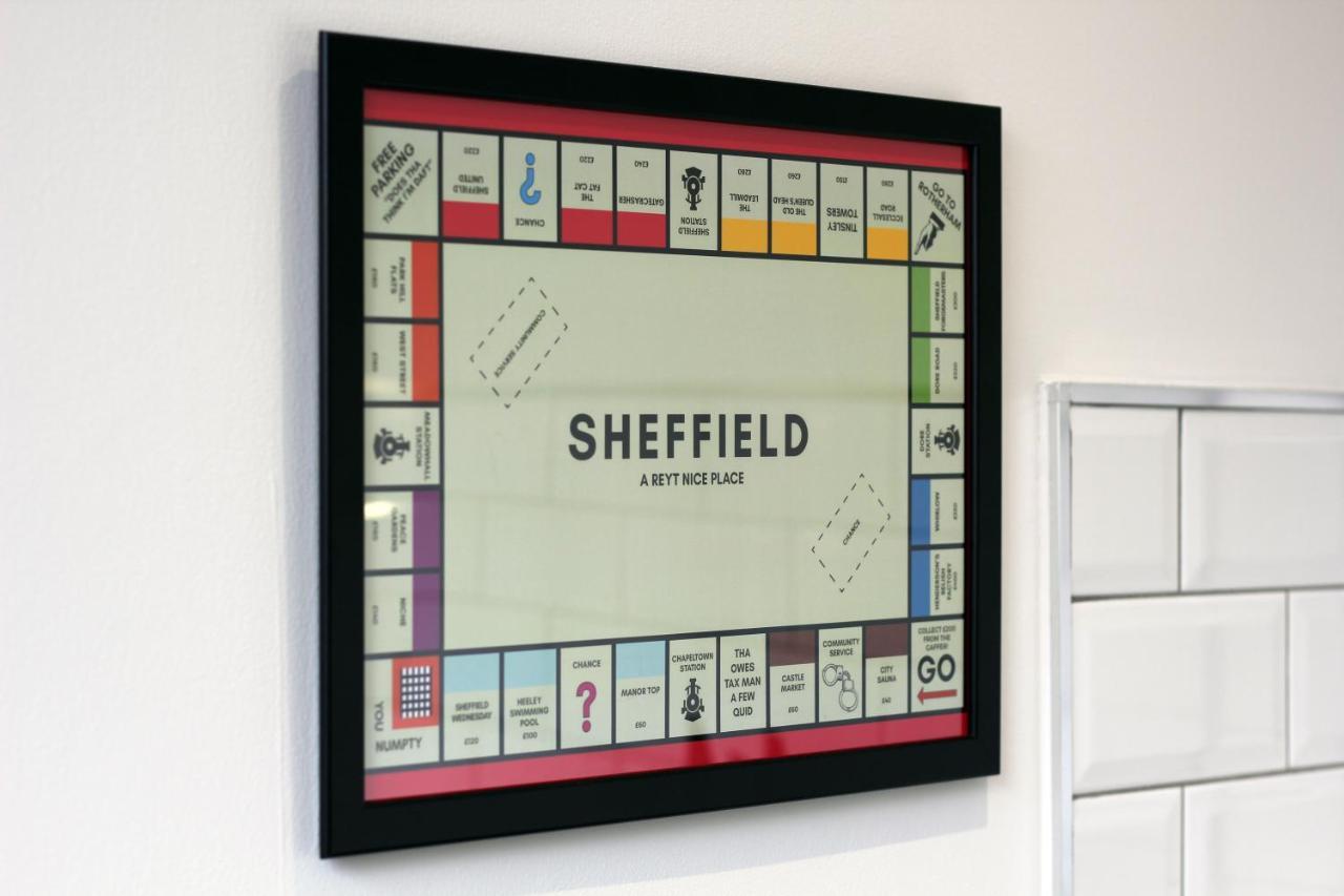 Apartamento West Bar Penthouse Free Parking Sheffield Exterior foto
